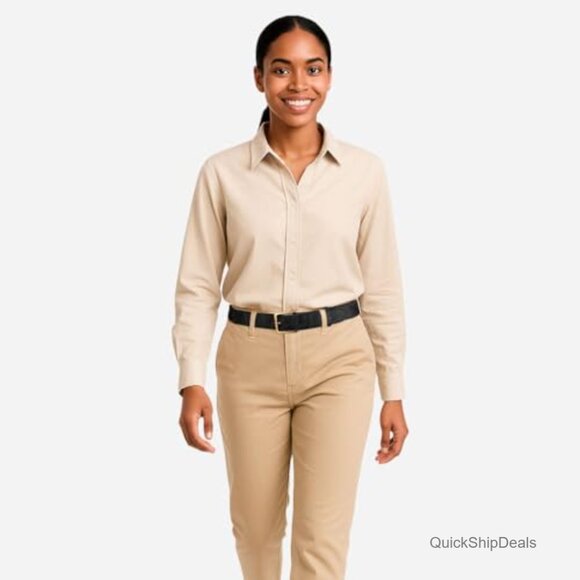 Cork Vegan Belt with Nickel-Free Gold Buckle, 1 1/8\